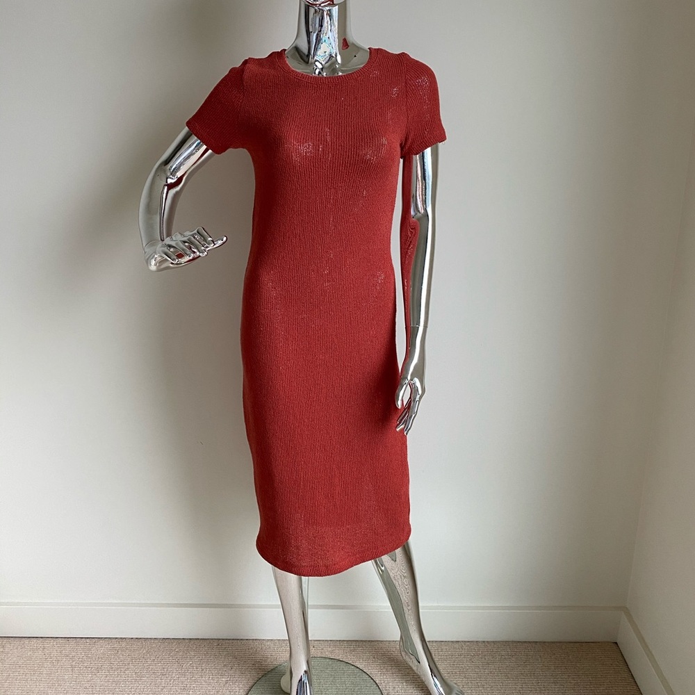 Zara knit midi dress